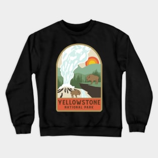 Yellowstone Park vintage Crewneck Sweatshirt